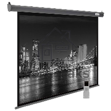 Экран Cactus 175x280 см SIlverMotoExpert CS-PSSME-280X175-DG 16:10 настенно-потолочный рулонный темно-серый (моторизованный привод)