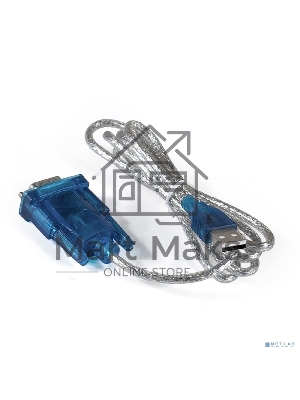 Кабель-адаптер ExeGate EX284950RUS USB 2.0-RS232 ExeGate EX-UAS-0.8 (Am/DB9M, 0,8м, крепеж разъема - винты)