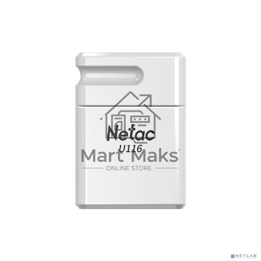 Флешка USB R/W R/W Netac U116 32Gb <NT03U116N-032G-20WH>, USB2.0