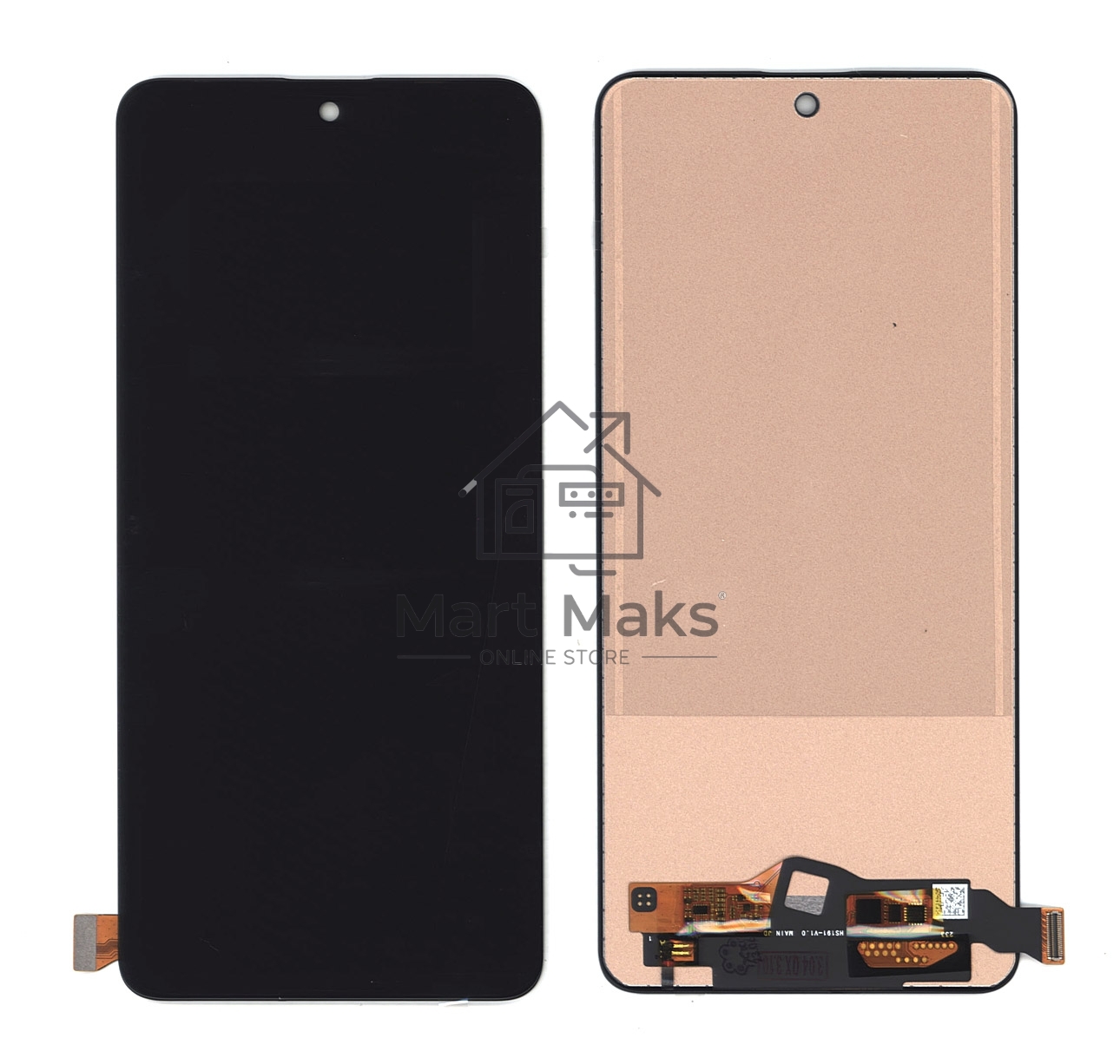 Дисплей для Xiaomi Redmi K60, Redmi K60 Pro в сборе с тачскрином (original) черный