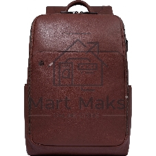 Рюкзак мужской Piquadro Black Square CA6501B3/CU, кожа, табачный