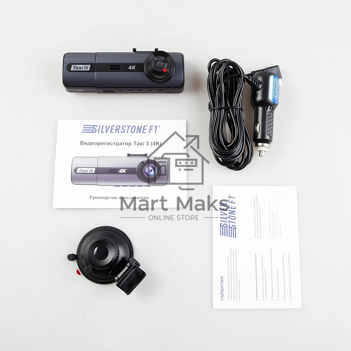 Видеорегистратор Silverstone F1 Taxi 3 4K черный 2160x3840 2160p 140гр.