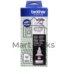 Чернила пигментные Brother BT6000BK черный (108 мл, 6000 стр.) для Brother DCP-T300/T500W/T700W