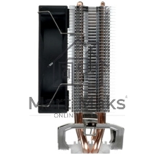 Кулер для процессора DEEPCOOL AG200 черный, 92 мм, алюминий/медь, 3050 об/мин, 30.5 дБ, 4 pin, 100 Вт, 133 мм