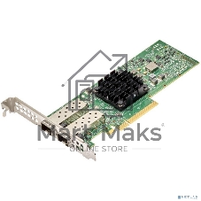 Сетевой контроллер NetXtreme P210p BCM957412A4120AC 10Gb Dual Port SFP PCI-E LP SGL (BCM957412A4120AC) SGL NX-E Dual-Port 10GbE SFP+ Ethernet Adapter
