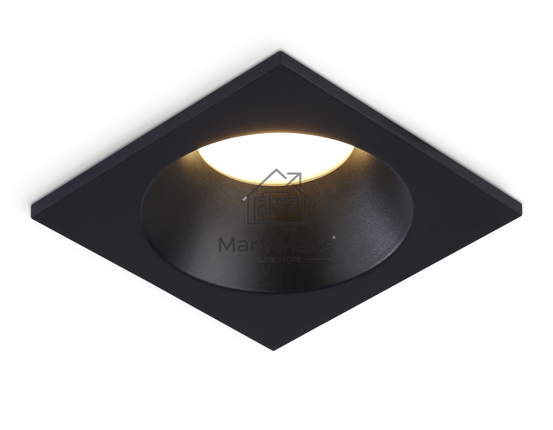 Светильник Ambrella light TN1190 BK черный GU5.3 IP65 87*87*44