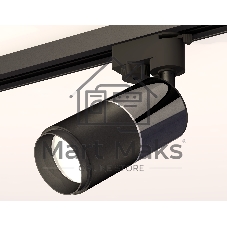 Светильник Ambrella light XT6302040 SBK/DCH/PBK черный песок/черный хром/черный полированный MR16 GU5.3