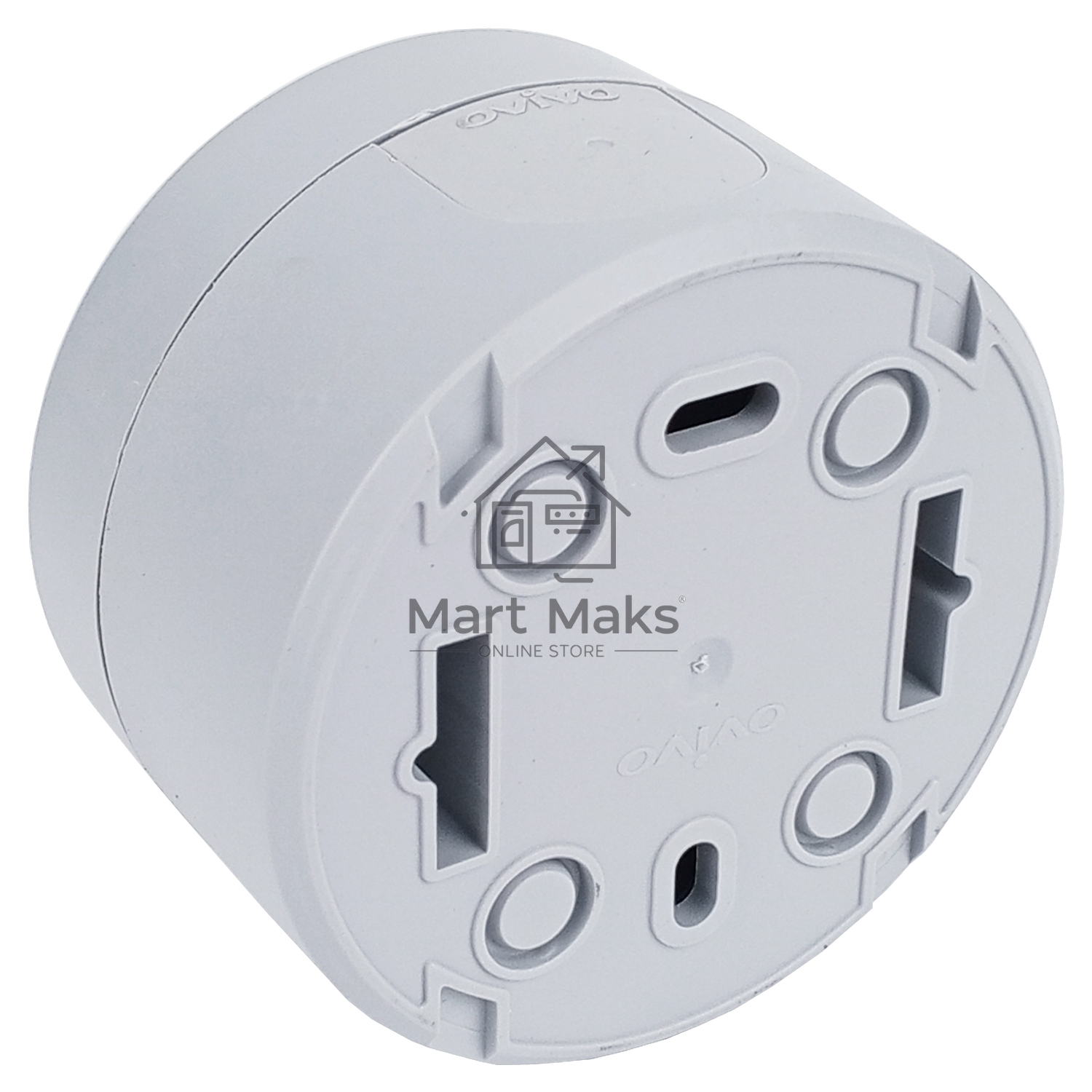 Ovivo Розетка комп. 2-местн. (RJ45 CAT6), ИксВан (xONE), серый, 406-240000-230