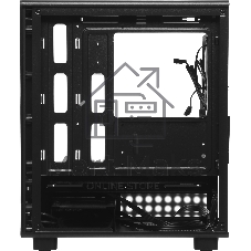 Корпус ACCORD ACC-ZM3B Black, Mini-Tower, чёрный, 1 x 120 мм