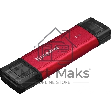 Накопитель SSD Kingston USB3.2 Gen2 1TB SPSD/1TB серебристый