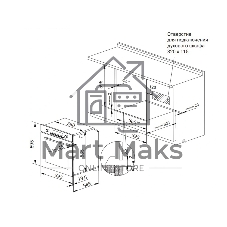 Духовой шкаф Weissgauff EOM 899 Color Touch черный Matt