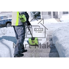 Снегоуборщик-снеголопата аккумуляторный GreenWorks 60В с АКБ 4АЧ и ЗУ (2602607UB)