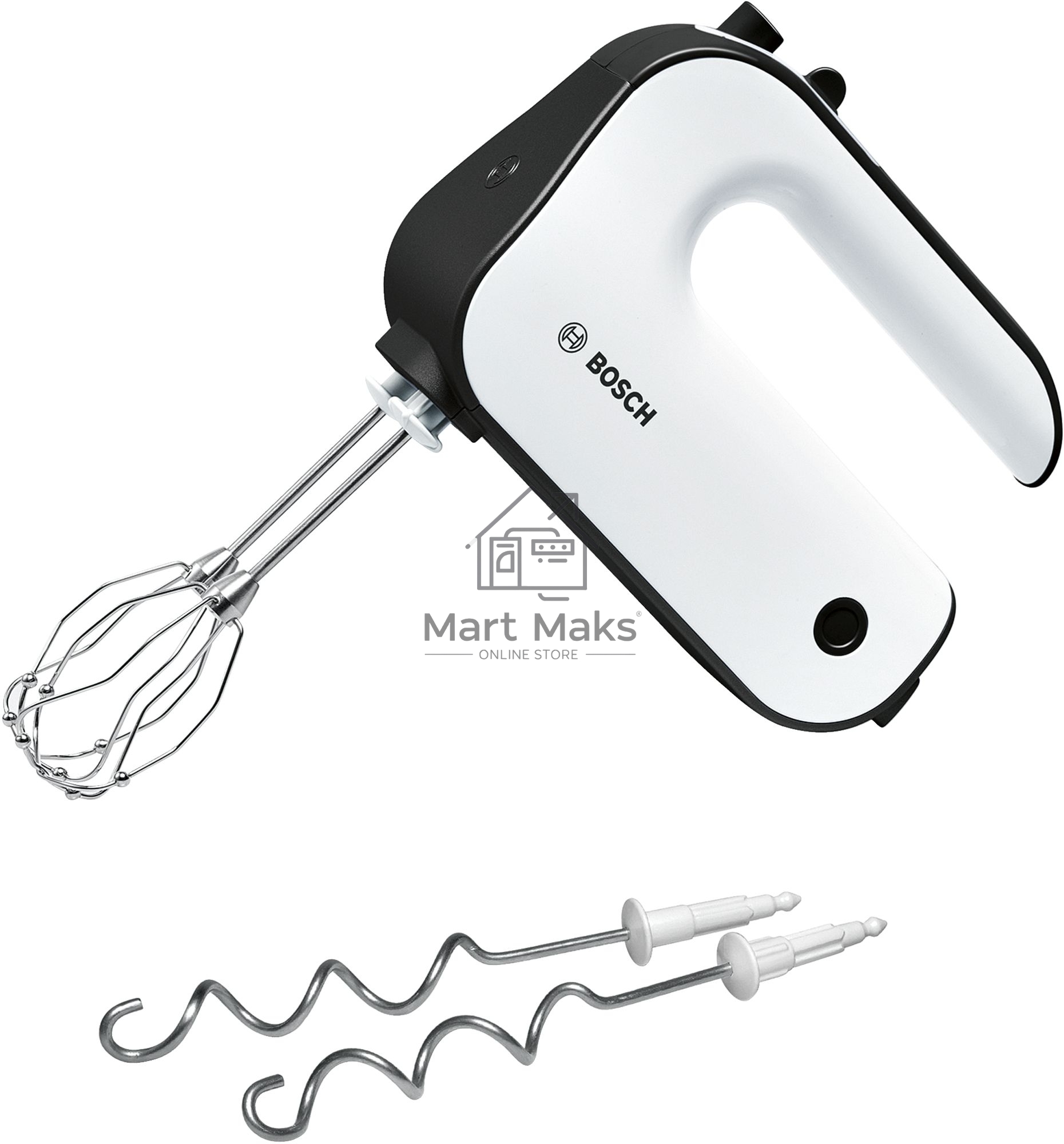 Миксер ручной Bosch MFQ4020 450Вт белый