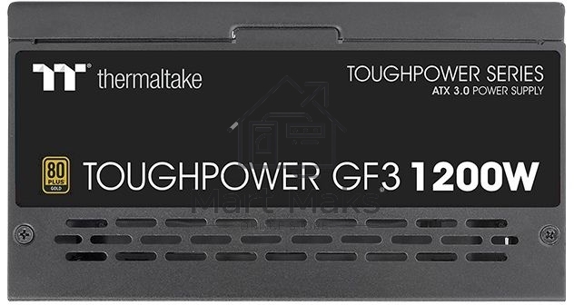 Блок питания Thermaltake Toughpower (GF3 PS-TPD-1200FNFAGE-4) 1200Вт, 80 PLUS Gold, 135мм, модульный, черный