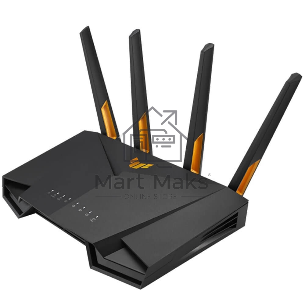 Игровой маршрутизатор ASUS TUF-AX4200/UK/13/P_EU_UK (90IG07Q0-MU9100) (90IG07Q0-MU9100)