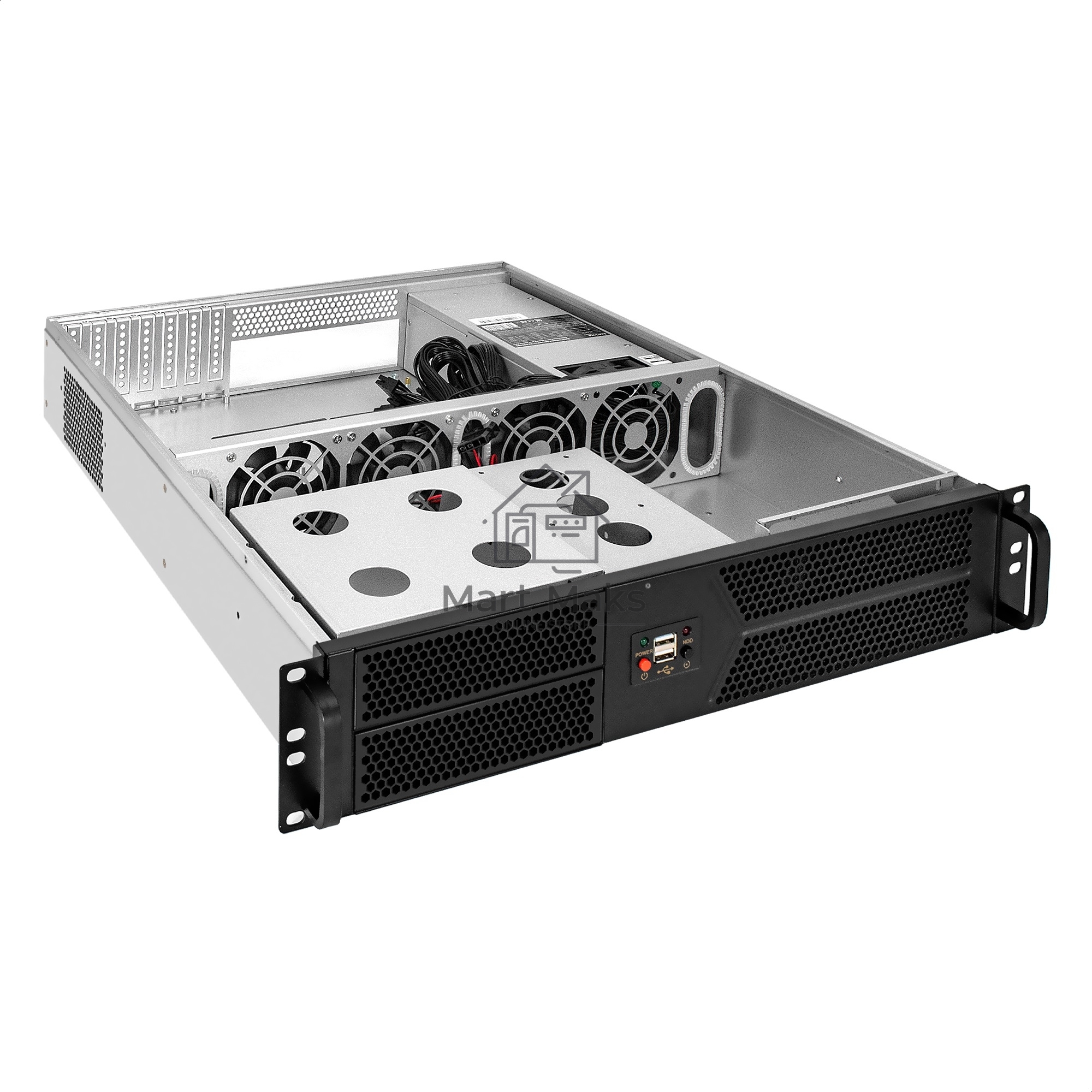 Серверный корпус ExeGate Pro 2U550-04 (RM 19