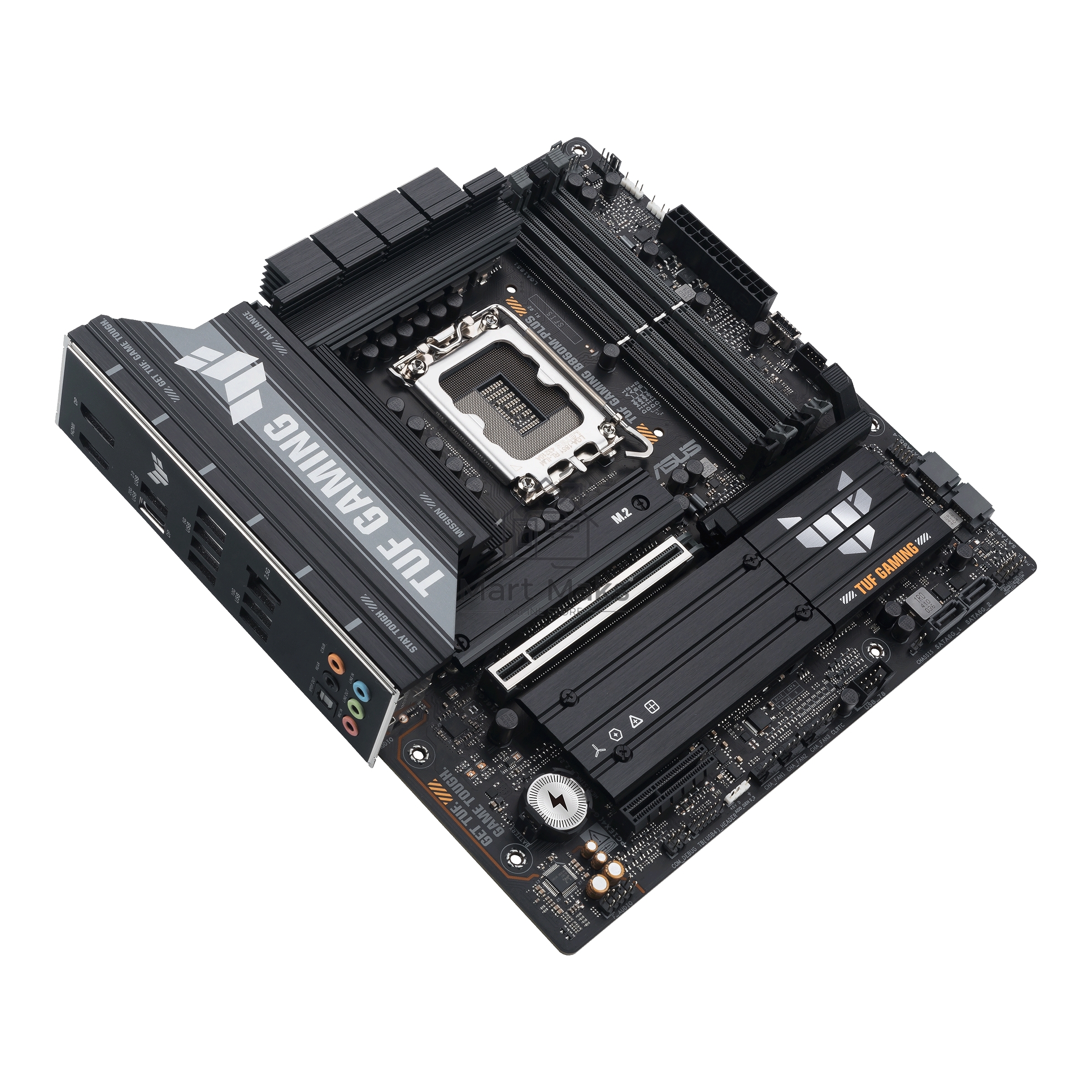 Материнская плата ASUS TUF GAMING B860M-PLUS, LGA 1851, Intel B860, 4xDDR5, 4xSATA, 3xM.2, 1xPCIe 5.0 x16, 1xPCIe x4, 1xUSB-C, 4xUSB-A 3.2 Gen 1, 2xUSB-A 3.2 Gen 2, 1xHDMI, 1xDP, 1x2.5Gb LAN, 7.1, mATX