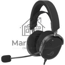 Гарнитура ASUS A501 ROG чёрный, беспроводная, Bluetooth, подсветка