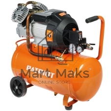 Компрессор Patriot VX 50-402 2.2кВт 220В 400л/мин 50л выход быстросъем елочка8мм
