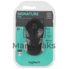 Мышь беспроводная Logitech M550 темно-серый/серый, 4000 dpi, радиоканал, Bluetooth, USB, кнопки - 3