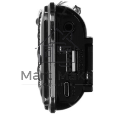 Радиоприемник портативный Сигнал РП-226BT черный/серебристый USB microSD