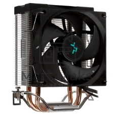 Кулер для процессора Deepcool AG300 G2 Soc-AM5/AM4/1200/1700/1851 серебристый/черный 4-pin 18-31dB Al+Cu 150W 350gr Ret (R-AG300-BKAMMG2)