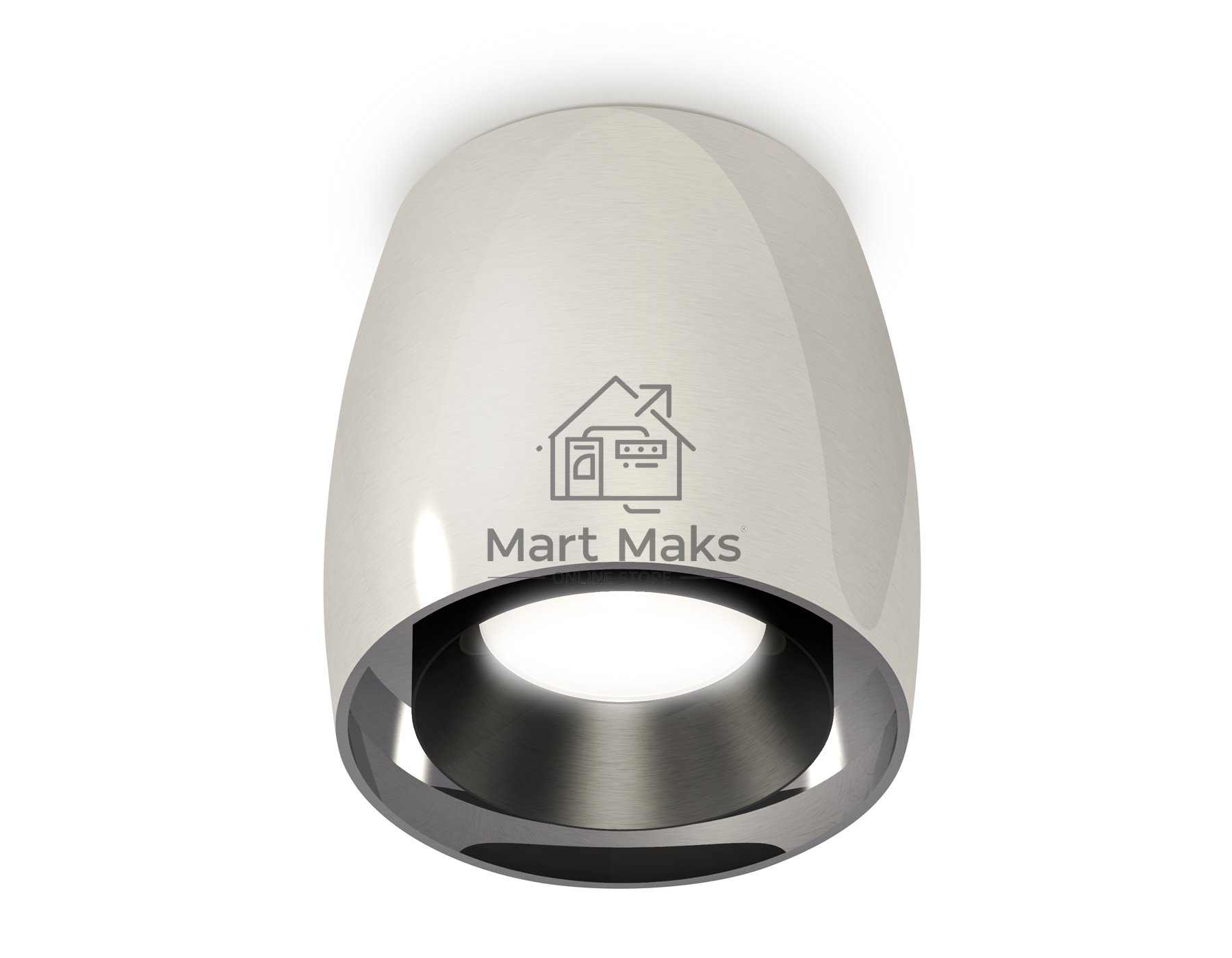 Светильник Ambrella Light XS1143001 PSL/PBK серебро полированное/черный полированный MR16 GU5.3 (C1143, N7031)