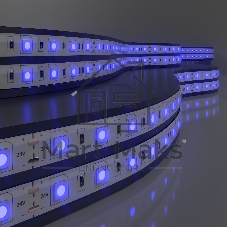 Лента светодиодная 5050 24V 60Led 14,4W IP20 / 60Led 14,4W IP20 синий