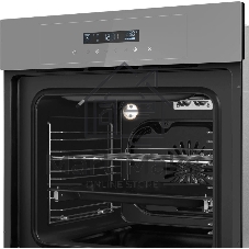 Встраиваемый духовой шкаф электрический Maunfeld AEOD6063G2 серый