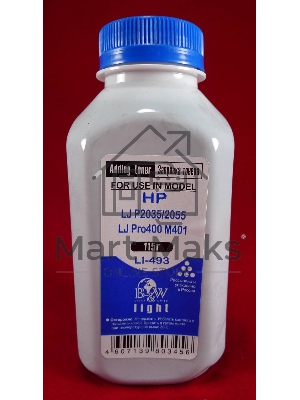 Тонер HP LJ P2035/2055/LJ Pro400 M401/M425 (флакон, 115г) B&W Light фас России