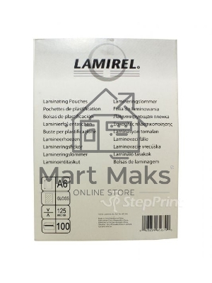 Пленка для ламинирования Lamirel LA-7866201 А6, 125мкм, 100 шт.