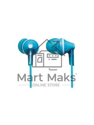 Наушники Panasonic RP-HJE125E-Z бирюза 1.1м