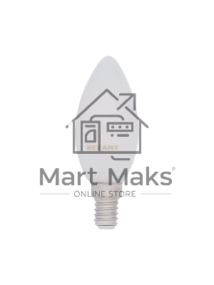 Лампа светодиодная филаментная REXANT Свеча CN35 9.5 Вт 915 Лм 2700K E14 матовая колба