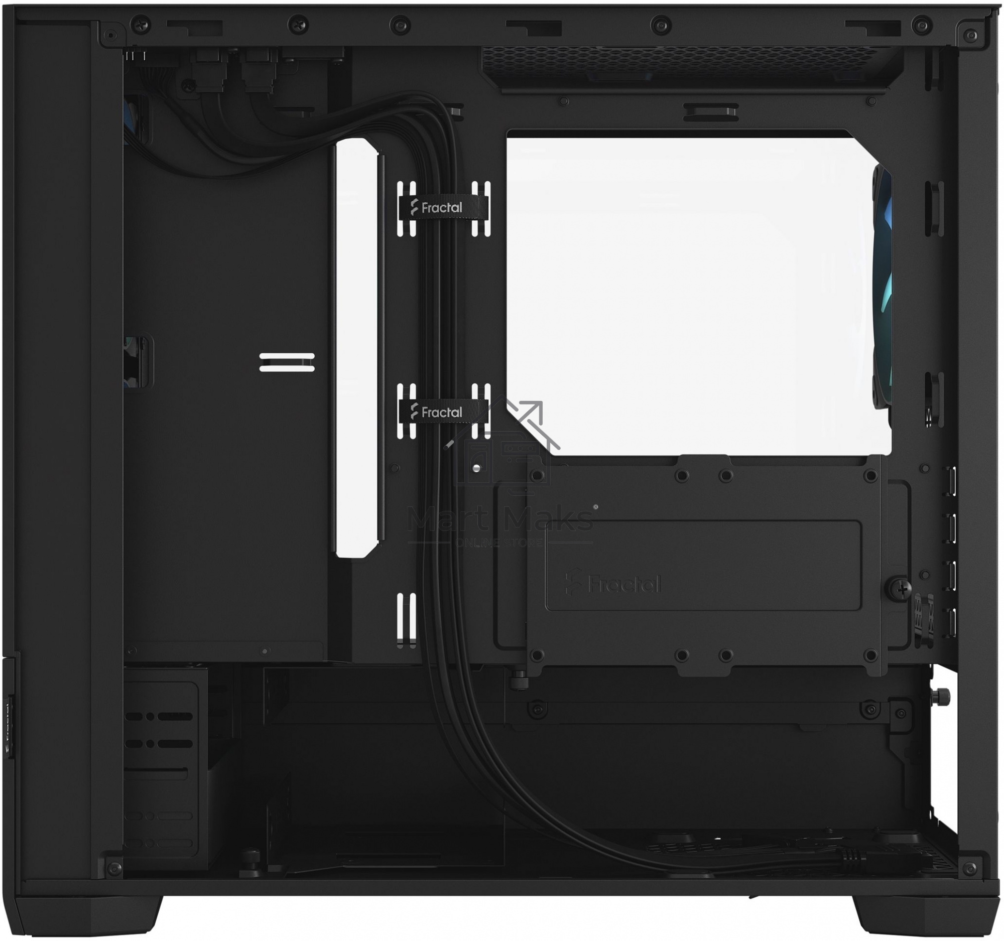 Корпус Fractal Design Pop Mini Air RGB Black TG Clear Tint FD-C-POR1M-06