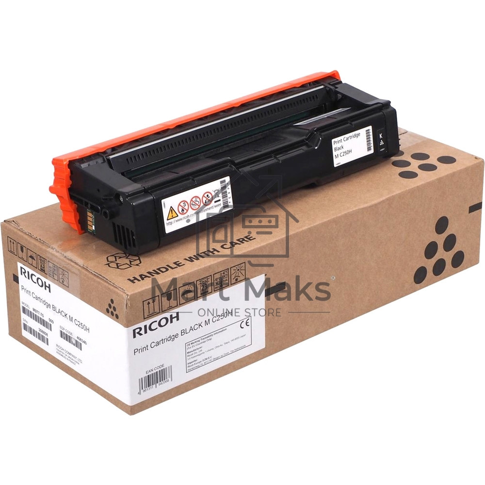 Картридж лазерный тип M C250H черный для Ricoh P C301W/M C250FW