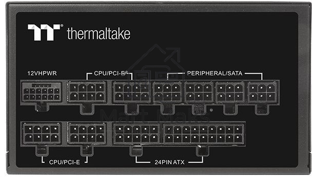 Блок питания Thermaltake Toughpower (GF3 PS-TPD-1200FNFAGE-4) 1200Вт, 80 PLUS Gold, 135мм, модульный, черный
