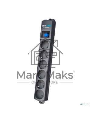 Сетевой фильтр Pilot S Max (5 euros + 1GP), 15A/3.5kVA, automatic, 7 m, graphite