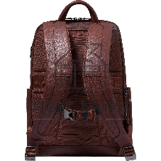 Рюкзак мужской Piquadro Black Square CA6501B3/CU, кожа, табачный