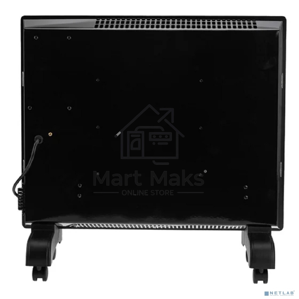 Конвектор Rexant 60-0112, черный, 1000 Вт, 10 м2, электронный термостат, Wi-Fi