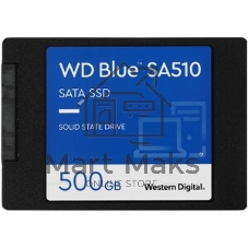 Накопитель SSD WD Blue SA510 WDS500G3B0A, 500GB, SATA III, 2.5