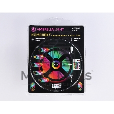 Комплект светодиодной ленты GS2502 5050 60Led/ 14.4W m/ 12V IP65 RGB/ 5000*10*2.87mm (4 конт.)