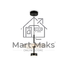 Светильник Ambrella light LH72601 BK/WH черный/белый 6W 3000K D300*260-1770