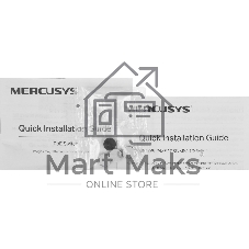 Коммутатор Mercusys MS110GMP, 8×1 Гбит/с PoE + 2×1 Гбит/с, неуправляемый