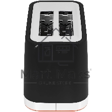 Тостер Bosch TAT4M223 черный, 970 Вт, 2 слота