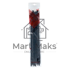 Хомут P6.6 4.8x300 FlexLock стандартный черн. (уп.50шт) PROxima EKF plc-fl-ctsb-4.8x300-r