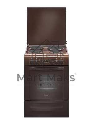 Плита электрическая Gefest 6140-03 0001 коричневый, конфорок 4 электрических, духовка 55 л, 60 см x 85 см x 60 см