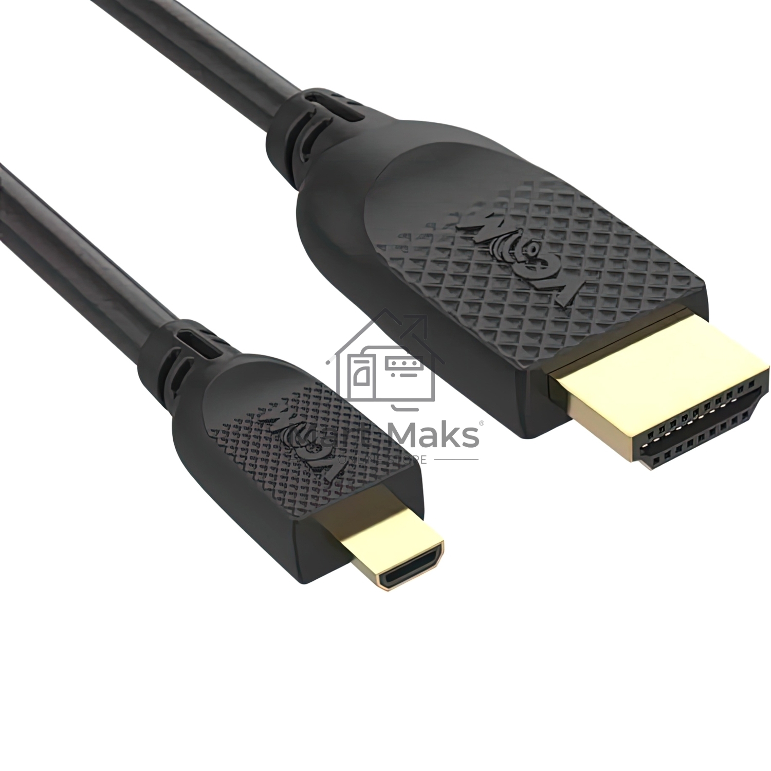 Кабель HDMI-19M --MicroHDMI-19M ver 2.0 1m VCOM <CG587-1M>