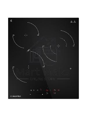 Электрическая варочная панель Maunfeld CVCE453SDBK