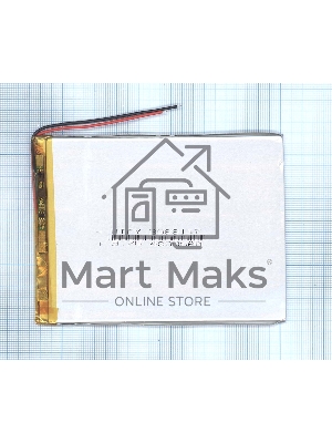 Аккумулятор Li-Pol (батарея) 3*88*117мм 2pin 3.7V/4800mAh