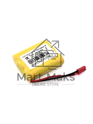 Портативный аккумулятор Ni-Cd 3.6V 400mAh AA Flatpack разъем JST